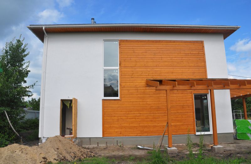 Exterior Wood Cladding Service detail
